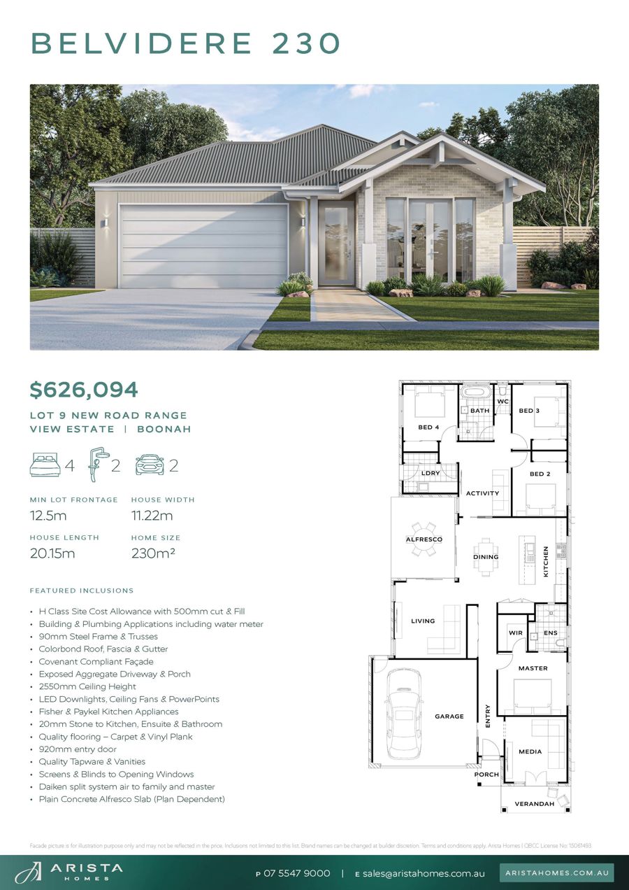 Arista Property Listing