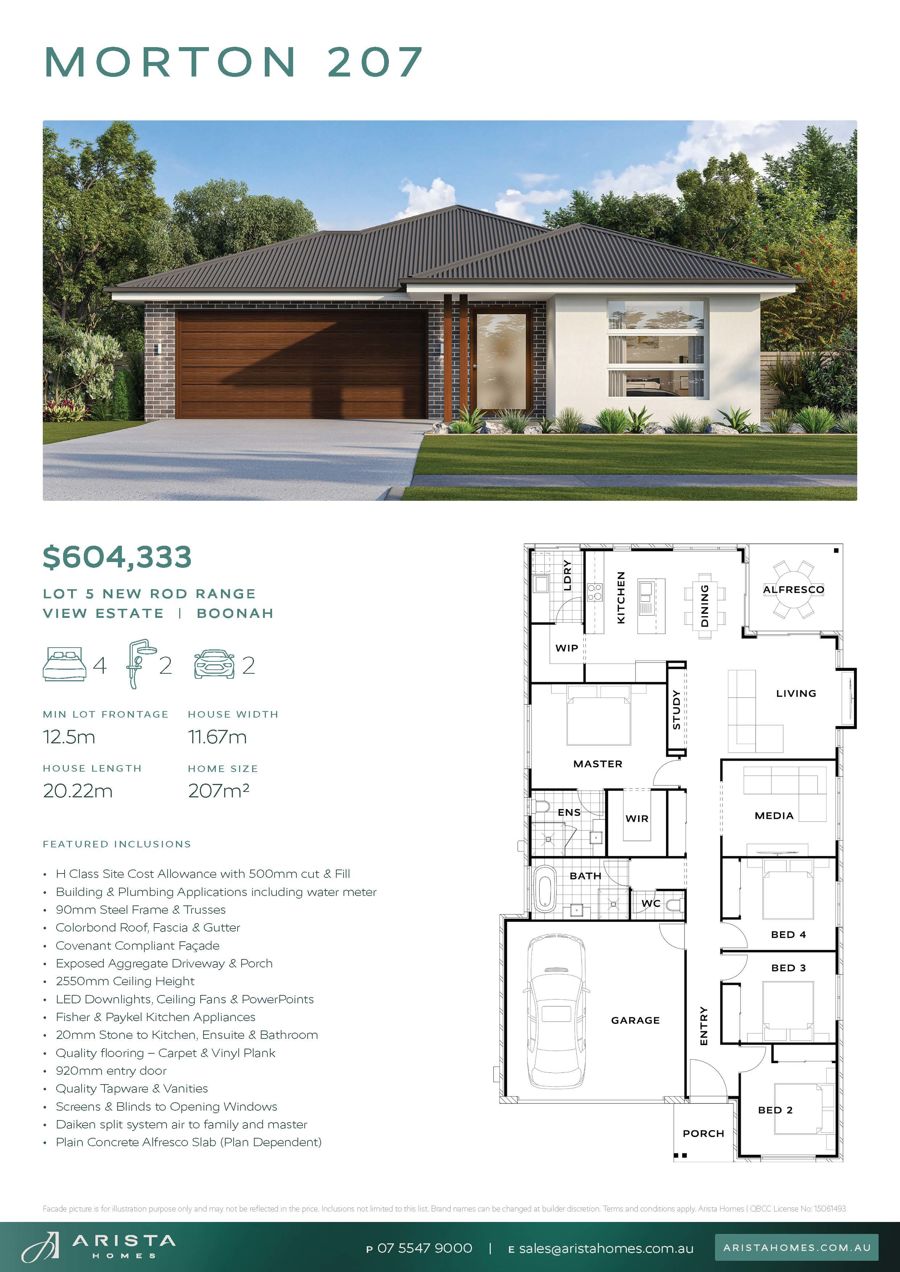 Arista Property Listing