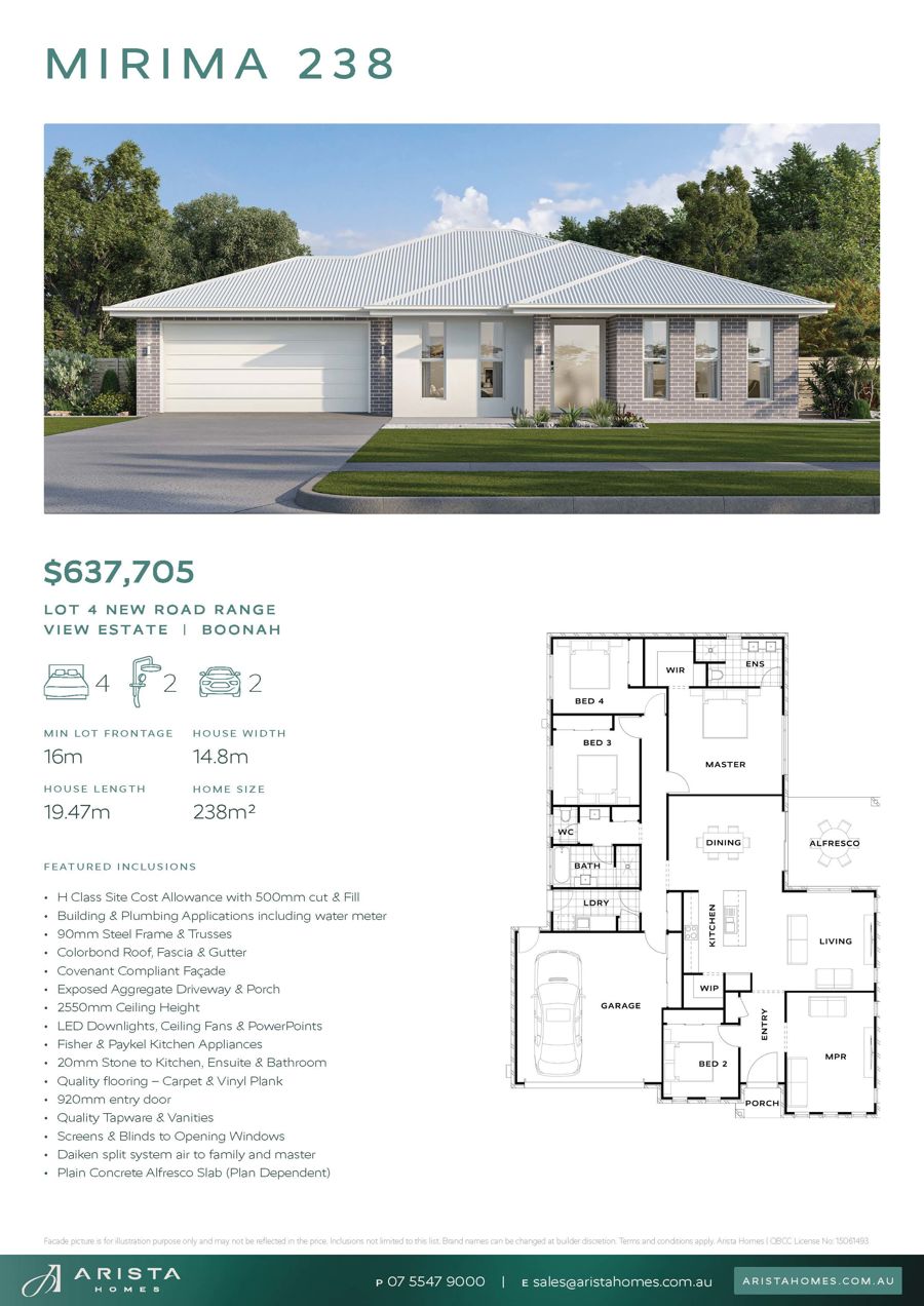 Arista Property Listing